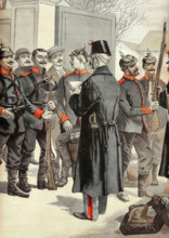 Désertion d'alsaciens.