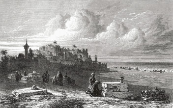 Jaffa à l'époque des croisades.