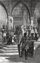 Louis VII à la Basilique Saint Denis.