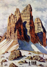 La Guerre dans les Dolomites.