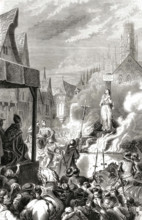 Mort de Jeanne d'Arc le 4 mai 1431.