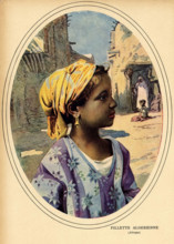 Young Algerian girl.