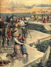 Sur la banquise en Finlande