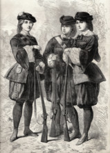 Femmes fusiliers anglaises, volontaires