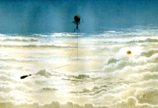 Ombre et reflet lumineux d'un ballon ( l'Entreprenant )