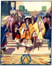 Promenade de Louis XIV à Versailles