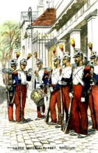 Voltigeurs de La Garde Impériale en 1857