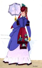 Mode Second Empire 1868