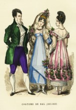Costume de bal 1811-1812 ,Mode de PARIS