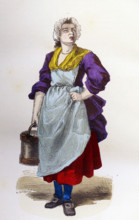 Marchande de cernaux en 1774