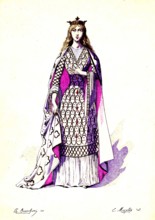 Elsa play in the started in Richard Wagner opera " Lohengrin " started in
Weimar in 1850.Design by