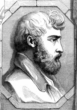 1784-1817, John Lewis Burckhardt, swiss explorer, traveller, geographer, discover Petra,