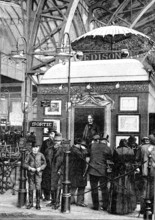 Hearing of the Edison phonograph in the Paris Universal Exhibition of 1889
From " Popular physics