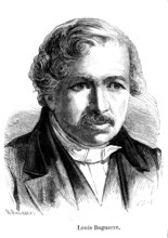 Louis Daguerre, 1787-1851, french photographer, inventor of the daguerreotype
1859