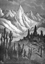 Paysage de la planète Vénus