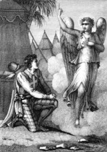 Le chevalier et l'ange "" Gerusalemme liberata ""