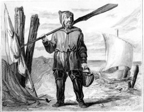 Costume de pêcheur au 15e siècle