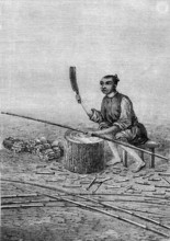 Processus de fabrication du papier en Chine