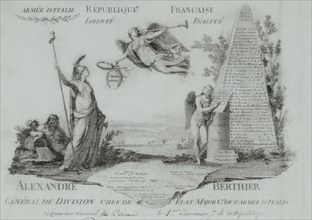 Nomination d'Eugène de Beauharnais au titre de lieutenant auprès du général en chef Bonaparte