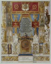 Book of the Coronation by Percier and Fontaine: 
frontispiece