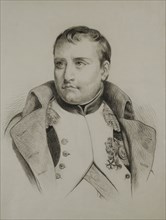 Philippoteaux, Napoléon en costume des Chasseurs