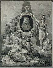 Gravure, Apothéose de Bonaparte, premier consul de la République Française