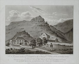 Bonaparte à l'ile de Sainte-Hélène, dans sa première résidence des Briards