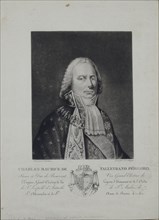 Prudhon, Portrait of Talleyrand