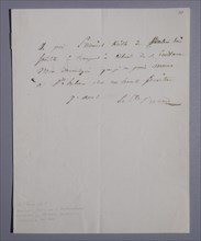 Request from Grand Marshal Bertrand to the English admiral (1815)
