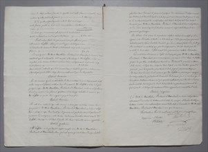 Testament de l'Empereur Napoléon 1er (1822)
