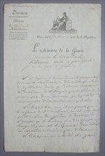 Lettre d'Alexandre Berthier au maréchal Kellermann (26 Fructidor An XII)