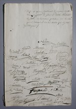 Pétition adressée au Ministre de l'Intérieur en 1799 pour revaloriser l'art de la gravure