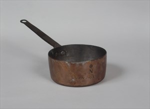 Saucepan from Emperor Napoleon I's campaign set