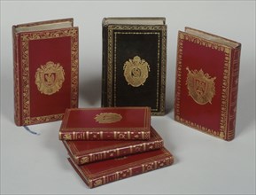 Books from the Emperor's library at the Tuileries et at Fontainebleau