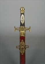 Glaive du chef des hérauts d'armes ayant servi à proclamer Napoléon Empereur le 2 décembre 1804