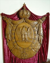 Emperor Napoleon's great coat of arms, designed by David for the coronation