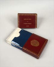 Box containing a map of the French Empire in 1812