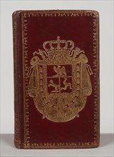 Book bearing Joachim Murat's coat of arms, King of Naples