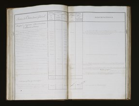 Livre de comptes de la Maison de l'Empereur pour 1810-1811