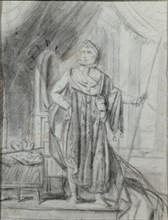 Gérard, Emperor Napoleon in coronation robe
