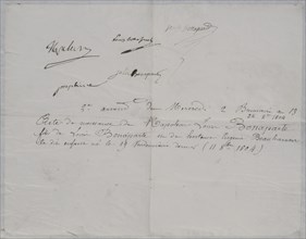 Prince Charles Napoleon's birth certificate