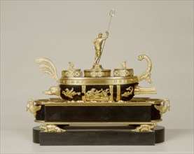 Prince Murat's clock and inkwell