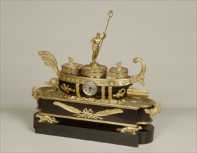 Prince Murat's clock and inkwell