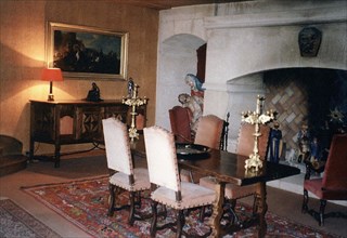 Intérieur de la maison de Charles Trenet