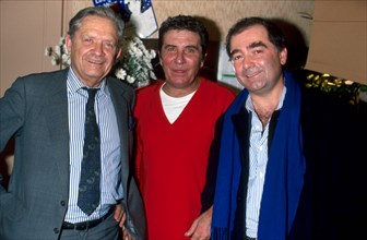 Pierre Delanoë, Gilbert Bécaud, Claude Lemesles