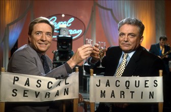 Pascal Sevran et Jacques Martin