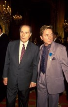 François Mitterrand et Pascal Sevran
