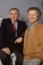 Charles Aznavour et Fred Mella