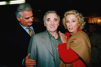 Jean-Claude Brialy, Charles Aznavour, Danielle Darrieux