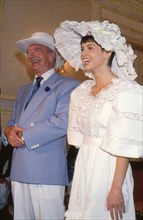 Mariage d'Eddie et Caroline Barclay, 1988